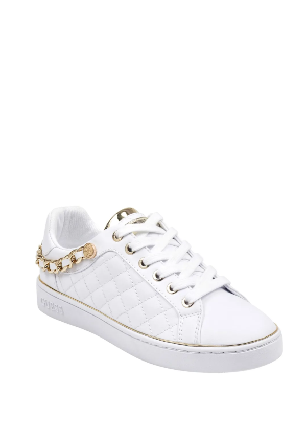 Ie insurance Invite GUESS tenisky Brisco quilted low-top sneakers bílé - Qoot.cz
